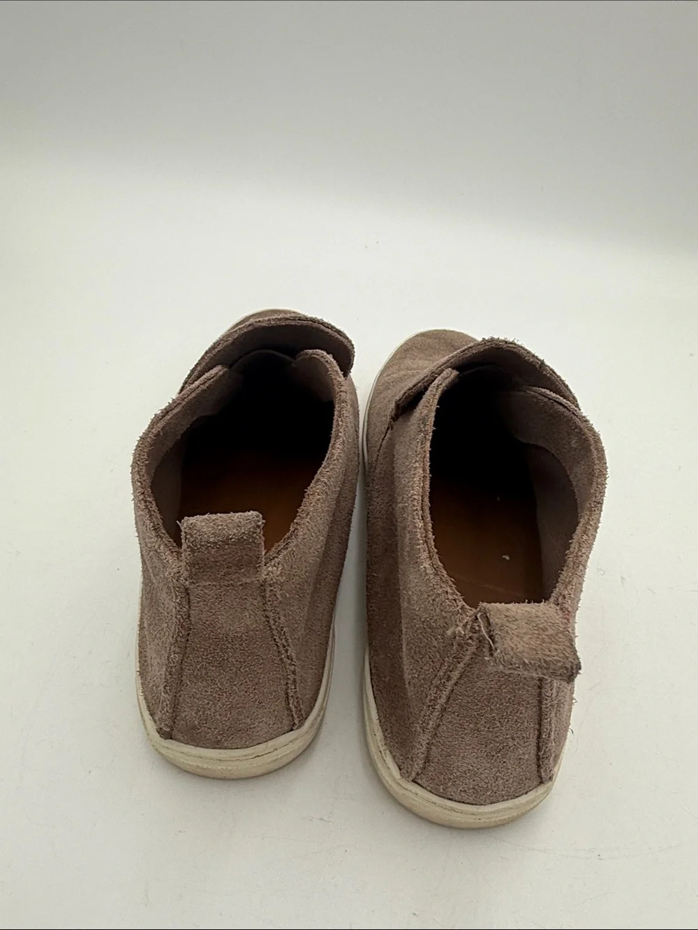 DV dolce vita Slip-On Suede Ankle Sneakers in Brown women 8.5 casual Y2K retro
